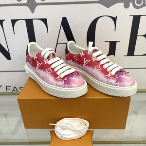 Sneaker Time Out Monogram red/pink Louis Vuitton