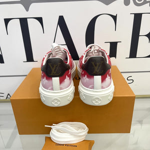 Sneaker Time Out Monogram red/pink Louis Vuitton